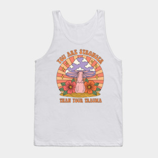Empowering Mushroom for Trauma Survivors Tank Top