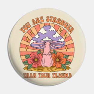 Empowering Mushroom for Trauma Survivors Pin