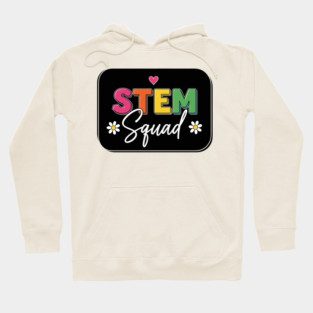STEM Squad Heart Badge Hoodie