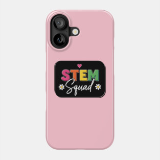 STEM Squad Heart Badge Phone Case
