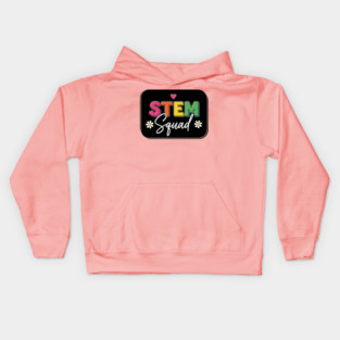 STEM Squad Heart Badge Kids Hoodie