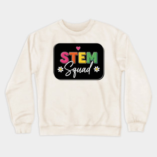 STEM Squad Heart Badge Crewneck Sweatshirt