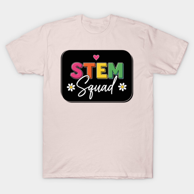 STEM Squad Heart Badge T-Shirt by enrynz