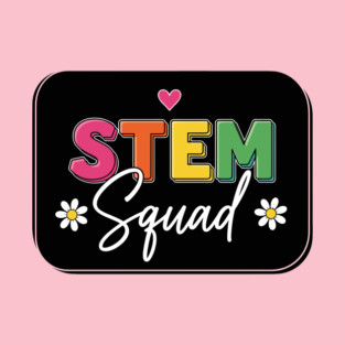 STEM Squad Heart Badge T-Shirt