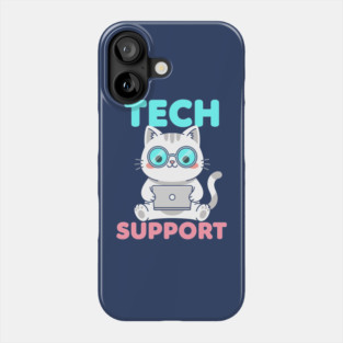Cute Tech Suppor Phone Case