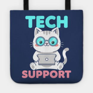 Cute Tech Suppor Tote