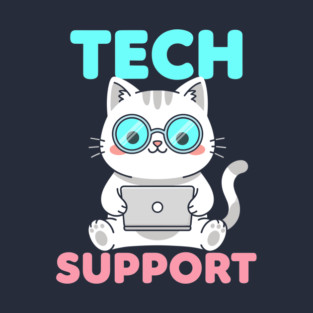 Cute Tech Suppor T-Shirt