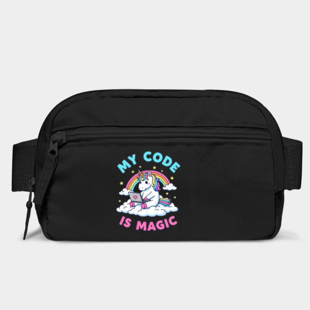 My Code Is Magic Cute Unicorn Coder! by enrynz