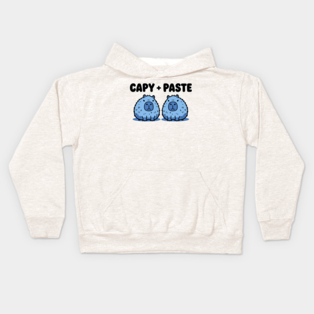 Capy + Paste Kids Hoodie by enrynz