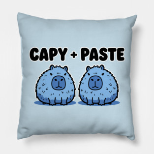 Capy + Paste Pillow