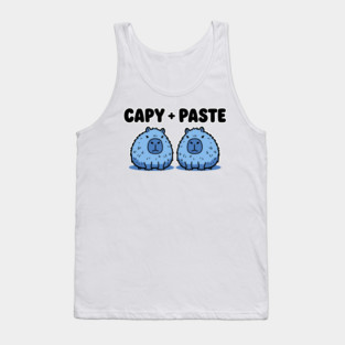 Capy + Paste Tank Top