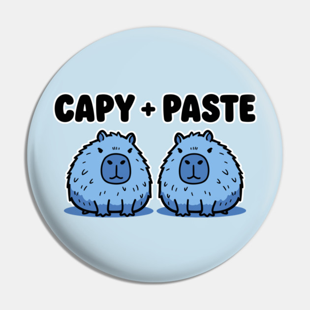 Capy + Paste Pin by enrynz
