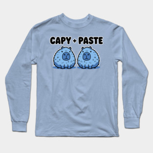 Capy + Paste Long Sleeve T-Shirt
