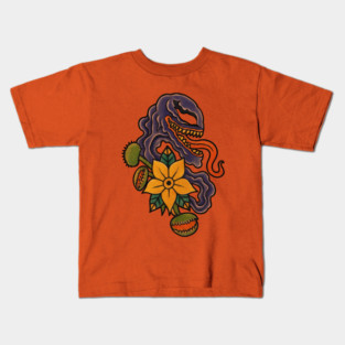 traditional venus flytrap tattoo Kids T-Shirt