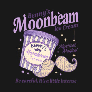 Bennys Moonbeam Ice Cream America Concert Tour Mystical Magical Music Concert T-Shirt