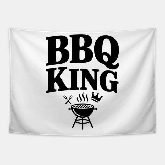 BBQ King Tapestry by Frank Ring