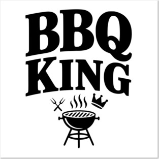 BBQ King Posters and Art