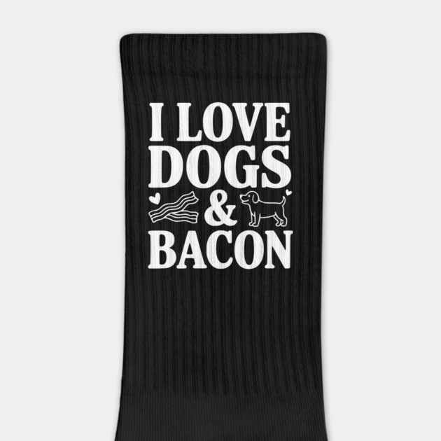 I Love Dogs & Bacon by Frank Ring