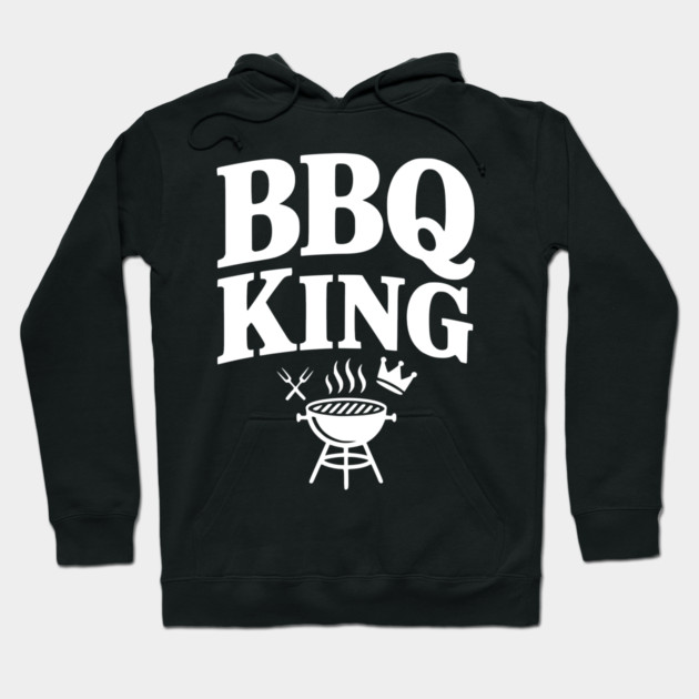 BBQ King Hoodie by Frank Ring