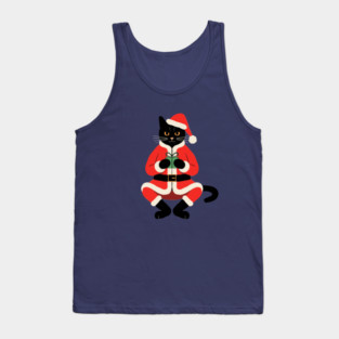 Christmas Cat Tank Top