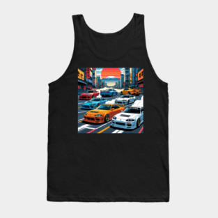 Turbocharged City Street Tank Top