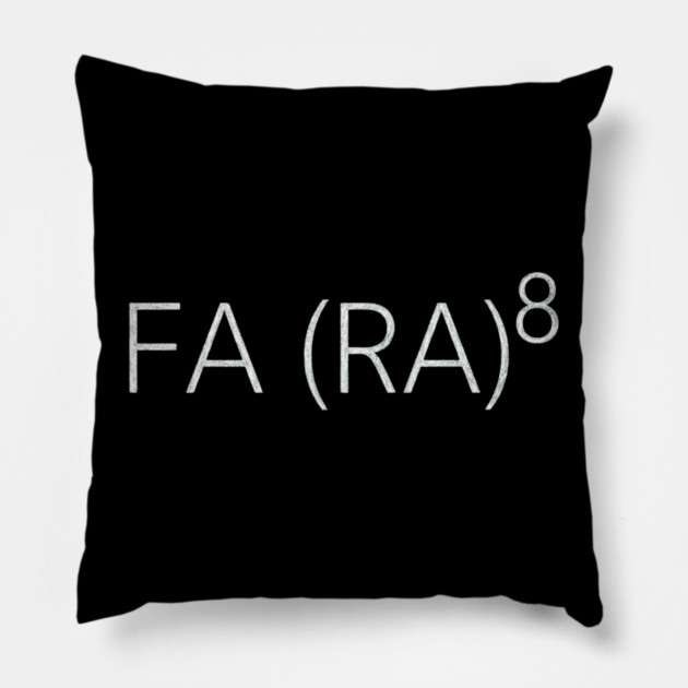 Fa (Ra)8 Math Humor - FA (RA) 8 Story Asian Singing LA Math Teacher Pillow by ArtistTee ⭐⭐⭐⭐⭐