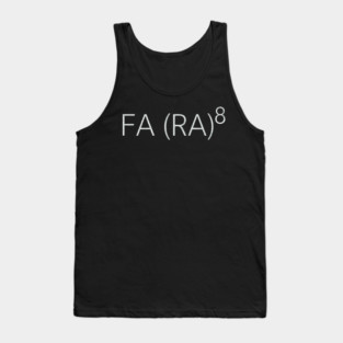 Fa (Ra)8 Math Humor - FA (RA) 8 Story Asian Singing LA Math Teacher Tank Top