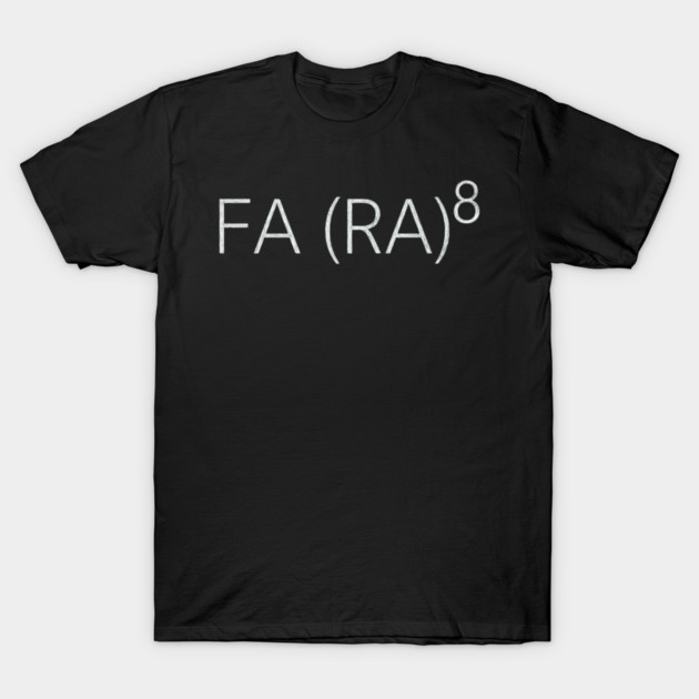Fa (Ra)8 Math Humor - FA (RA) 8 Story Asian Singing LA Math Teacher T-Shirt by ArtistTee ⭐⭐⭐⭐⭐