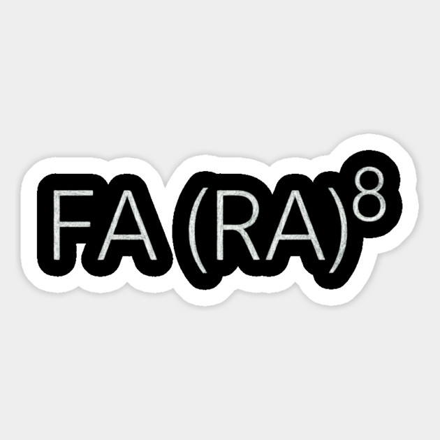Fa (Ra)8 Math Humor - FA (RA) 8 Story Asian Singing LA Math Teacher Magnet by ArtistTee ⭐⭐⭐⭐⭐