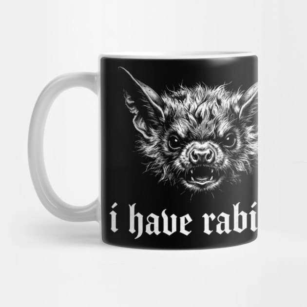 I Have Rabies Creepy Bat Halloween by ArtistTee ⭐⭐⭐⭐⭐