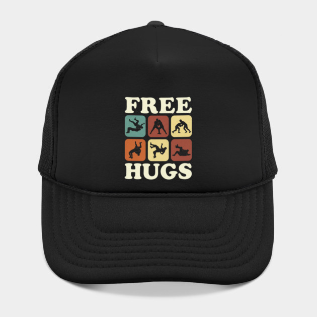 Free Hugs Wrestling Grappling Humor by ArtistTee ⭐⭐⭐⭐⭐