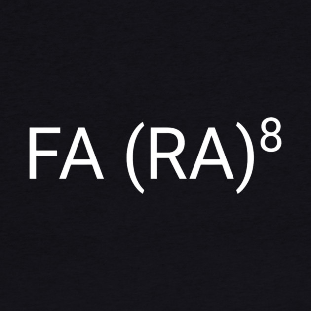 FA (RA)8 Funny Math Nerd by ArtistTee ⭐⭐⭐⭐⭐