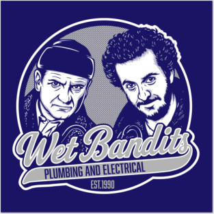 Wet Bandits Posters and Art