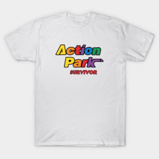 Action Park Survivor – Vintage Thrill T-Shirt