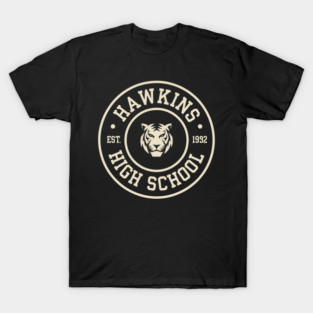 HAWKINS HIGH SCHOOL - CIRCLE SYMBOL T-Shirt