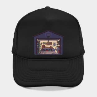 Cartoon Garage Hat