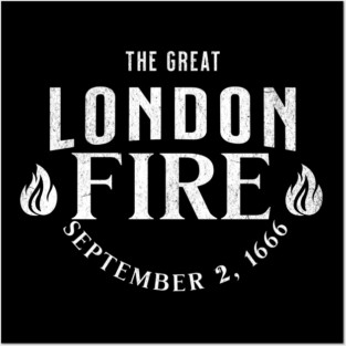 History The Great London Fire 1666 Historical Events Posters and Art