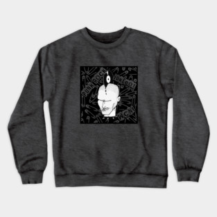 Punk Rock Jukebox Pins Crewneck Sweatshirt