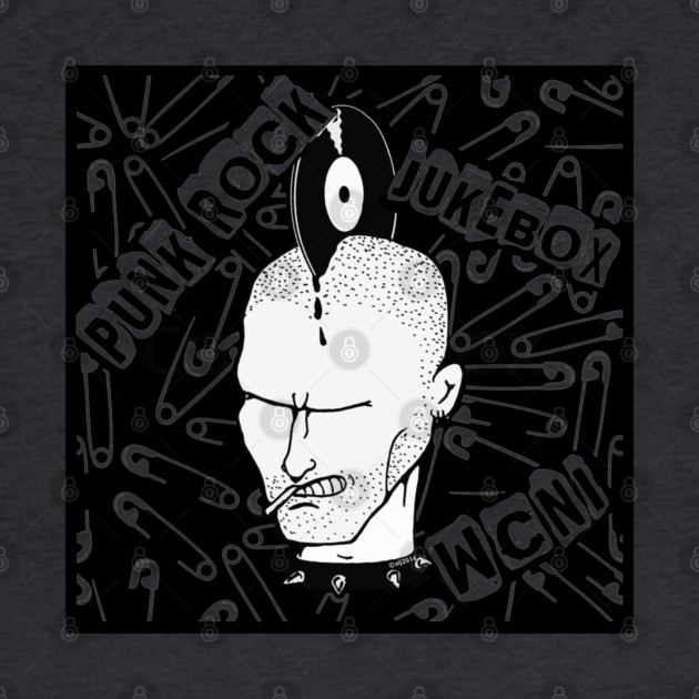 Punk Rock Jukebox Pins by SLJohnsonImages.com