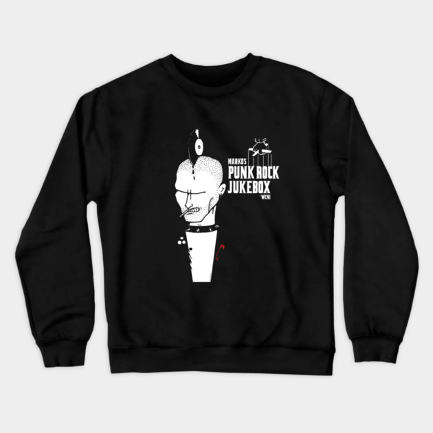 The PunkFather - DARK Crewneck Sweatshirt by SLJohnsonImages.com