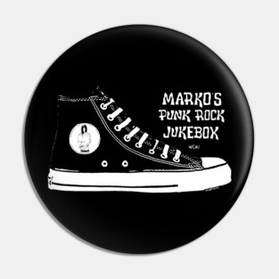 Punk Rock Jukebox - Sneaker Edition - DARK Pin