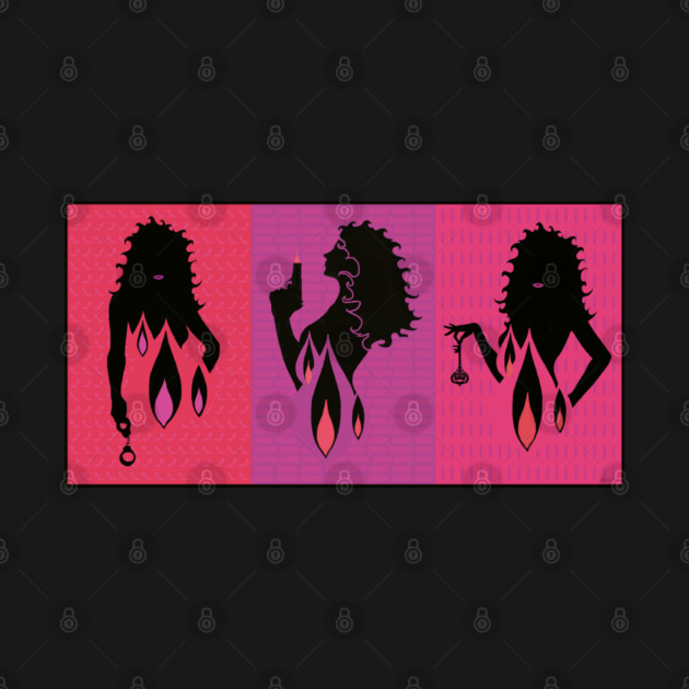 Chastity Flame x 3 by SLJohnsonImages.com