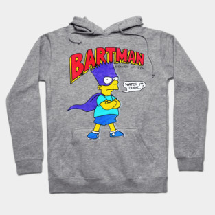 90s Cartoon - Bartman Hoodie