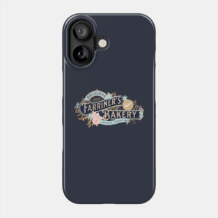 Farriner’s Bakery Vintage Pudding Lane Great London Fire 1666 Phone Case