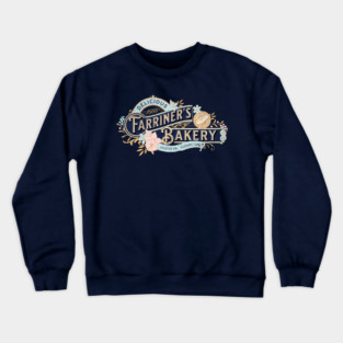 Farriner’s Bakery Vintage Pudding Lane Great London Fire 1666 Crewneck Sweatshirt