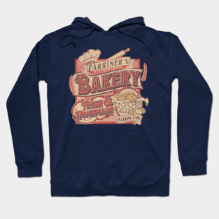 Farriner’s Bakery Vintage Pudding Lane Retro London Art Hoodie