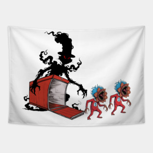 Stranger Thing 1 and Stranger Thing 2 Tapestry