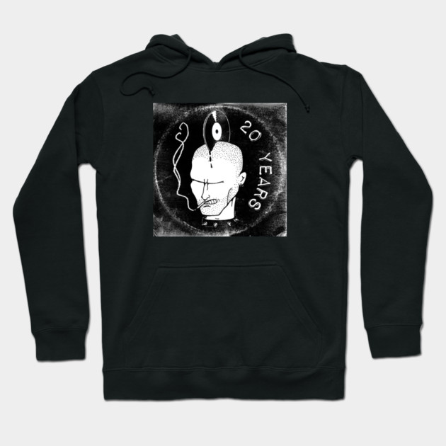 20 Years - Punk Rock Jukebox Anniversary Tee! Hoodie by SLJohnsonImages.com