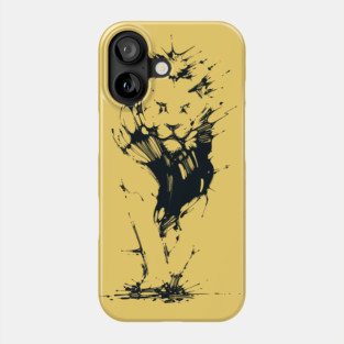 Lion Ink Phone Case
