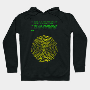 Spiral BASIC code Hoodie